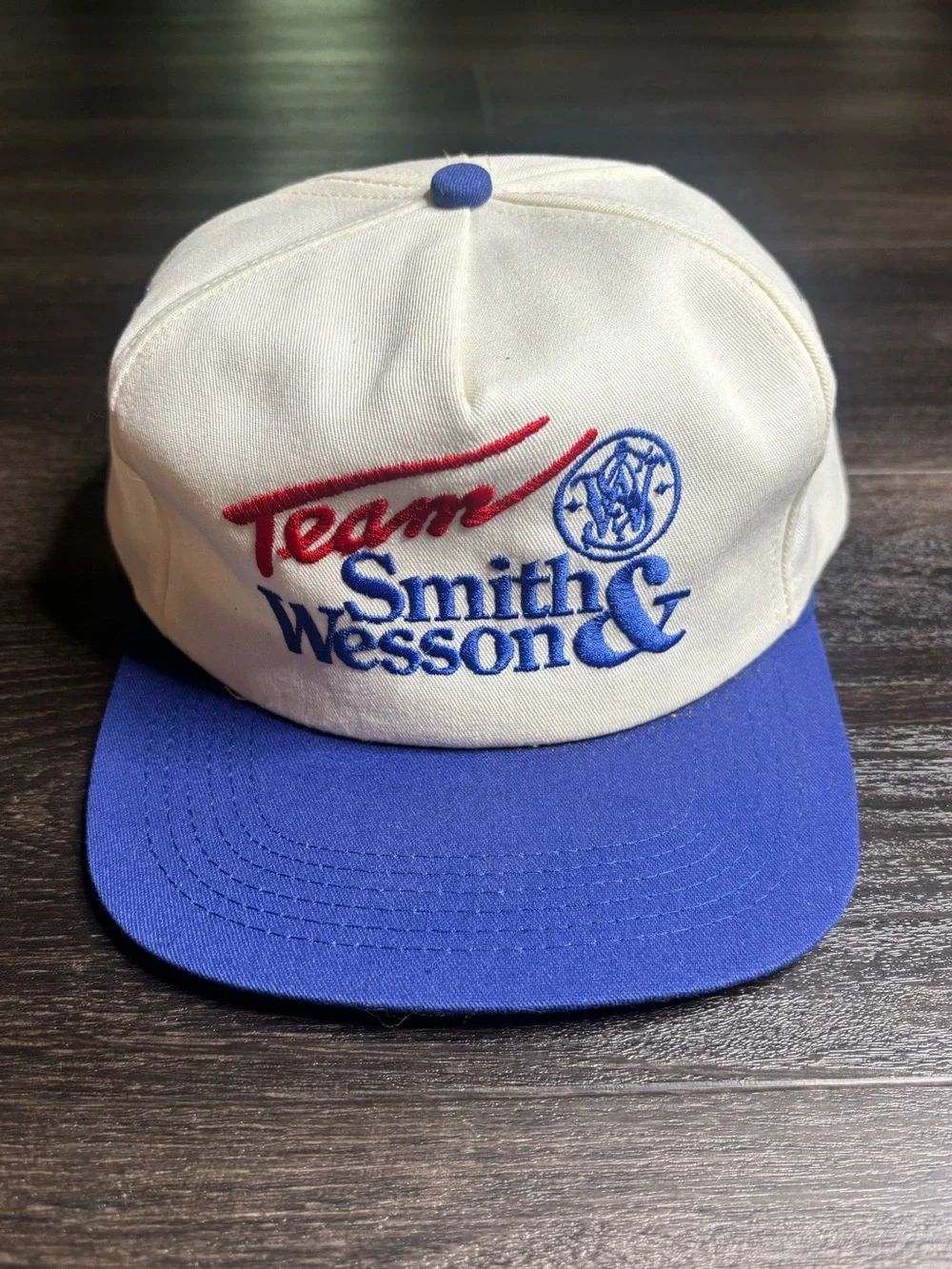 RARE Vintage K Products Team Smith & Wesson Snap Back Hat